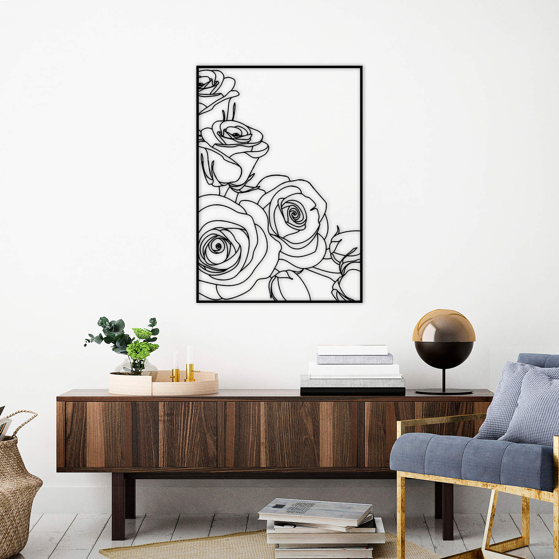 Celestial Harmony Metal Wall Art